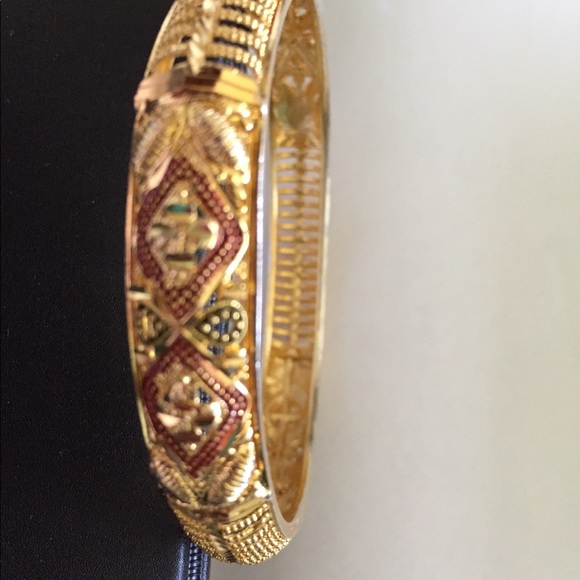 Golden bracelet from India - Picture 1 of 2